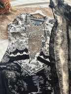 Cotton Embroidery 3pcs suit